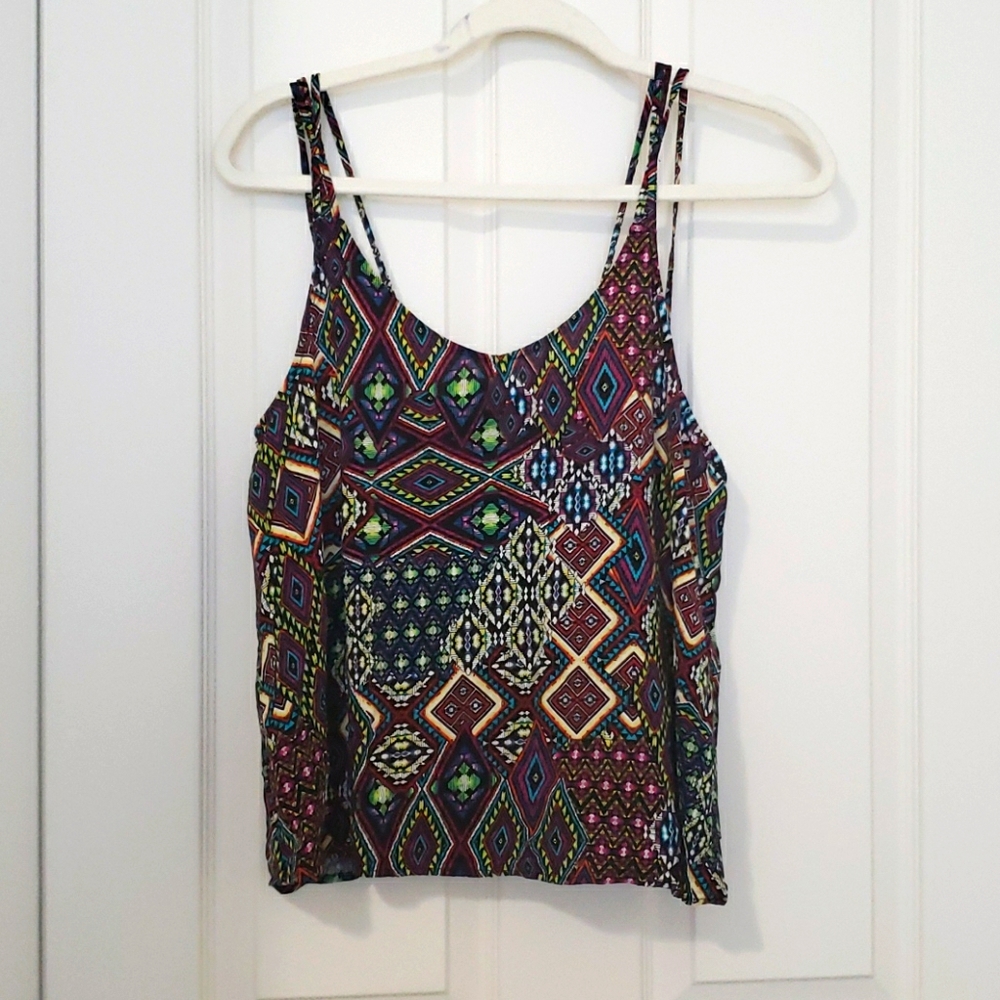 Multi colored tank